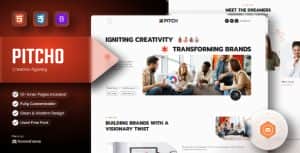 Pitcho – Creative Agency HTML Template