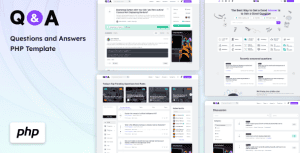 Q&A – Questions and Answers PHP Template