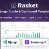Rasket – Django Admin Dashboard Template