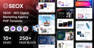 SEOX – SEO & Digital Marketing Agency PHP Template