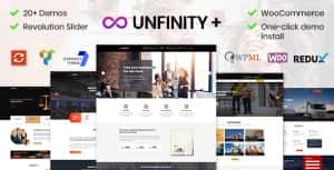 Unfinity – One Page WordPress Theme