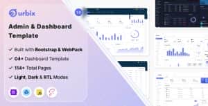 Urbix – Bootstrap Admin & Dashboard Template
