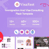 Visafast – Flask Immigration and Visa Consulting Template