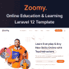 Zoomy – Lightweight LMS & Education Laravel 12 Theme