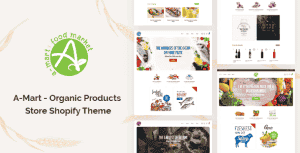 A-Mart – Organic Products Store Shopify Theme