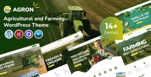 Agron – Agriculture & Organic Farm WordPress Theme