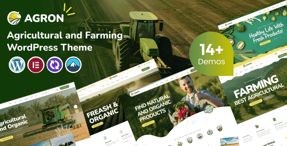 Agron – Agriculture & Organic Farm WordPress Theme Agron – Agriculture & Organic Farm WordPress Theme