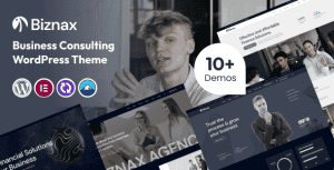 Biznax – Business Consulting WordPress Theme