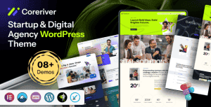 Coreriver – Startup & Digital Agency WordPress Theme