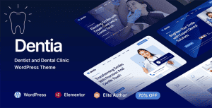 Dentia – Dentist & Dental Clinic WordPress Theme