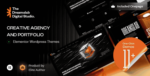 Dreamslab – Creative Portfolio & Agency WordPress Theme Dreamslab – Creative Portfolio & Agency WordPress Theme