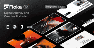 Floka – Digital Agency & Portfolio WordPress Theme