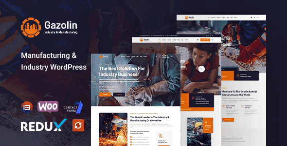 Gazolin – Industry & Factory WordPress Theme Gazolin – Industry & Factory WordPress Theme