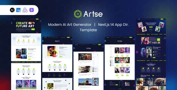 Artse-AI Art Generator Next js 14 Template Artse-AI Art Generator Next js 14 Template