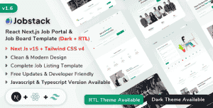 Jobstack – NextJs Job Board, Job Listing & Job Portal Template Jobstack – NextJs Job Board, Job Listing & Job Portal Template