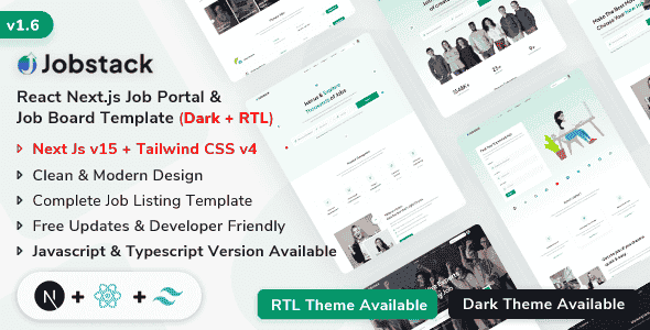Jobstack – NextJs Job Board, Job Listing & Job Portal Template Jobstack – NextJs Job Board, Job Listing & Job Portal Template