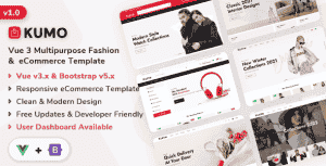 Kumo – Vue Js Multipurpose Fashion & eCommerce Template Kumo – Vue Js Multipurpose Fashion & eCommerce Template
