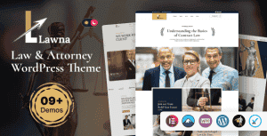 Lawna – Attorney & Advocate WordPress Theme