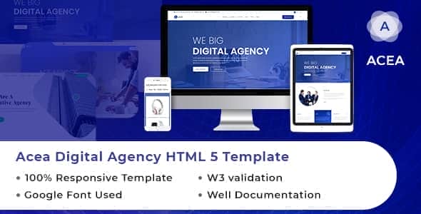 ACEA | Best Digital Agency HTML Template ACEA | Best Digital Agency HTML Template