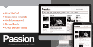 Passion- Magazine HTML5 Template Passion- Magazine HTML5 Template