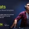 DJBeats – DJ Courses / Scratch School / Music Academy Responsive Muse Template