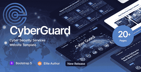 CyberGuard – Cyber Security Network Services HTML Template CyberGuard – Cyber Security Network Services HTML Template