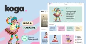 Koga – Blog & Magazine WordPress Theme
