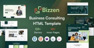 Bizzen – Business Consulting HTML Template