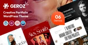 Geroz – Creative Portfolio & Digital Agency WordPress Theme