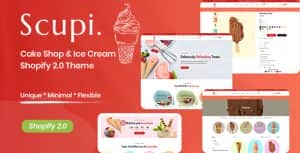 Scupi – Cake Shop & Ice Cream Shopify 2.0 Theme