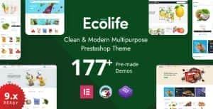 Ecolife Elementor – Multipurpose Prestashop 8.x, 9.x Theme