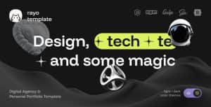 Rayo – Digital Agency & Personal Portfolio HTML Template