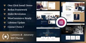 Ukilo – Lawyer & Attorney WordPress Theme