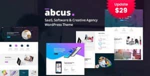 Abcus – App & SaaS Startup WordPress Theme