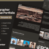 Aeronn – Personal CV Photographer Elementor Pro Template Kit