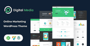Digital Media – Online Marketing WordPress theme