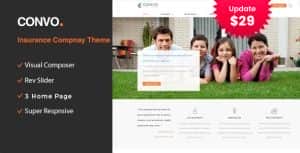 Convo – WP Theme for Business And Insurance