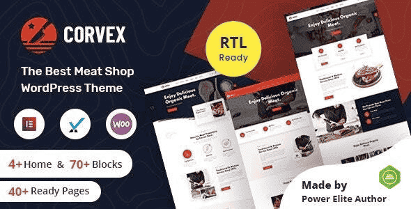 Corvex – Butcher & Meat Shop WordPress Theme + RTL Corvex – Butcher & Meat Shop WordPress Theme + RTL