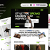 Fashiom – Fashion E-Commerce Store Elementor Template Kit for Clothing Brands and Online Boutiques