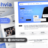 Techvia – Tech Support Service Elementor Template Kit