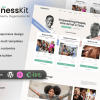KindnessKit Non-Profit and Charity Elementor Template Kit for Donations, Fundraising, Social Causes