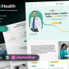 OralHealth – Dental Clinic and Medical Elementor Template Kit for Dentists and Healthcare Providers