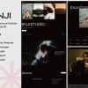 Enji – Photography & Personal Portfolio Elementor Template Kit
