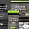 Arqen – Architecture & Interior Design Elementor Template Kit