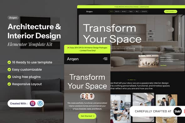Arqen – Architecture & Interior Design Elementor Template Kit Arqen – Architecture & Interior Design Elementor Template Kit