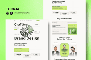Toraja – Creative Agency Elementor Template Kit