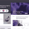 Inkly – Content Writing Service Agency Elementor Template Kit