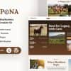 Hippona – Horse Breeding Business Elementor Template Kit