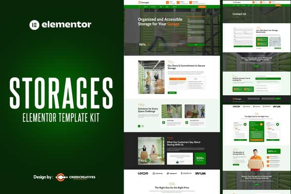 Storages – Storage Service Elementor Template Kit Storages – Storage Service Elementor Template Kit
