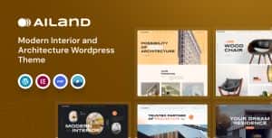 Ailand – Interior & Architecture WordPress Theme